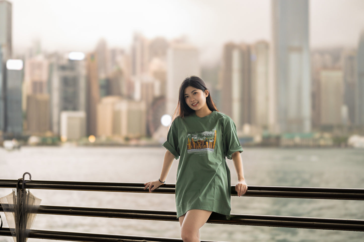 Dim sum city oversized T-shirts