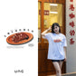 Char Siu oversized T-shirt (Mean Phrases)