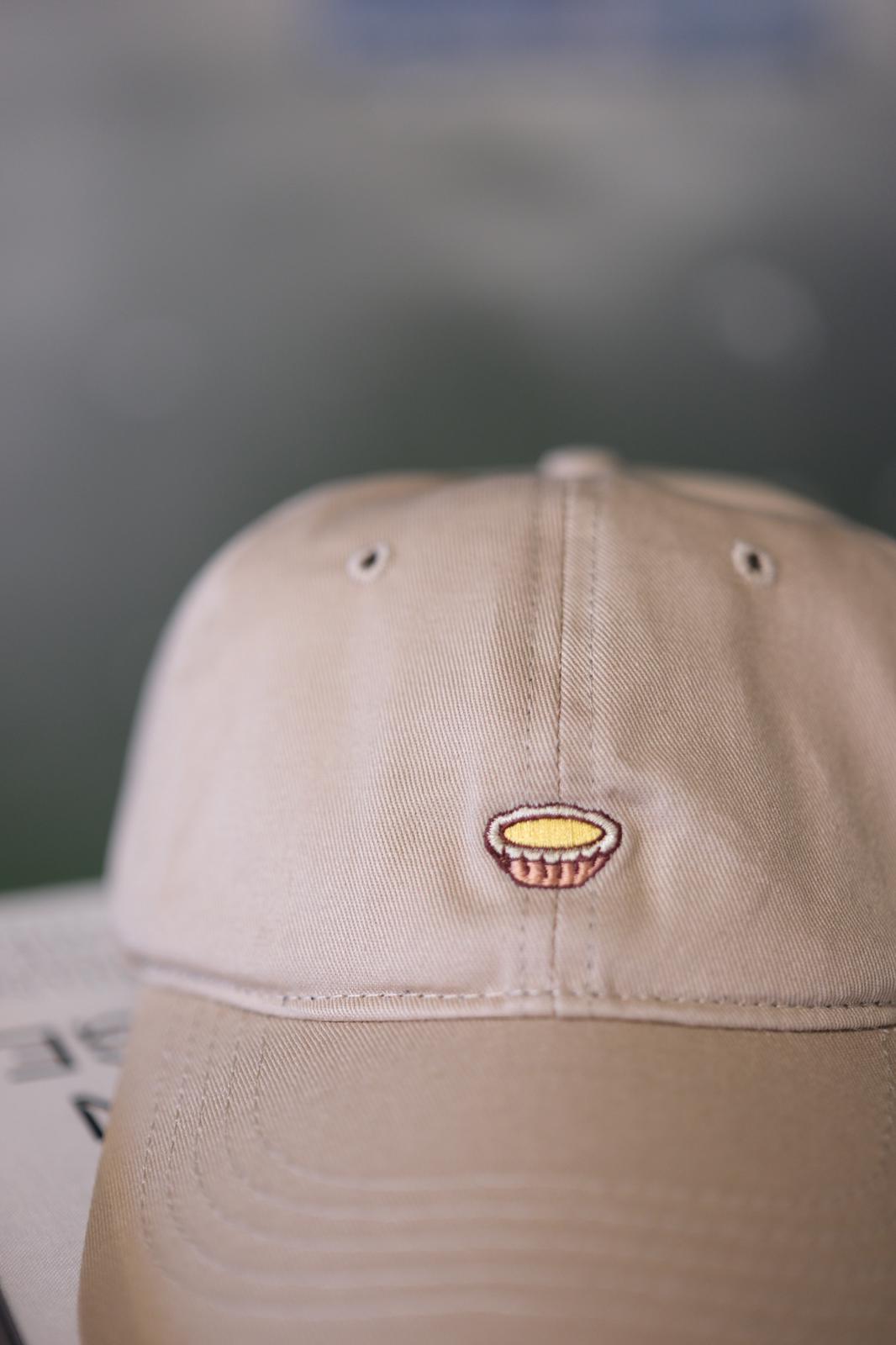 Hong Kong Style Embroidered Cap - Egg Tart 2.0